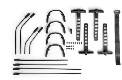 ACID MUDGUARD SET GRAVEL 28 INCH BLACK