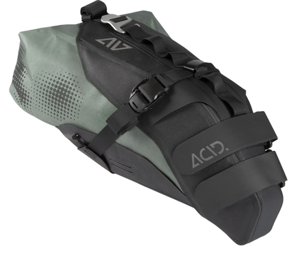 ACID SADDLE BAG PACK PRO 11 BLACK/GREEN 