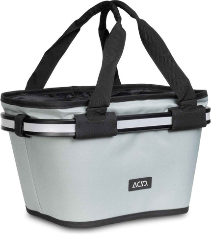 ACID HANDLEBAR BASKET CITY 15 FILINK GREY