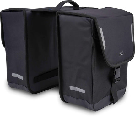 ACID PANNIER BAG CITY 15 CLASSIC DOUBLE BLACK