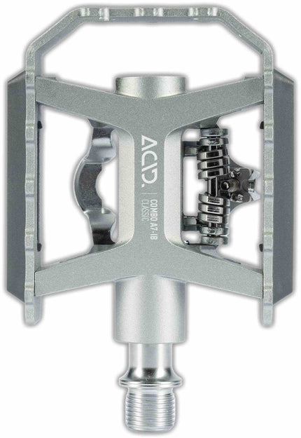 ACID PEDALS COMBO A21 CLASSIC SILVER