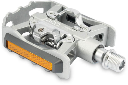 ACID PEDALS COMBO A21 CLASSIC SILVER