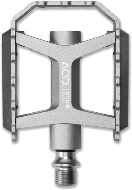 ACID PEDALS FLAT A8-IB CLASSIC SILVER
