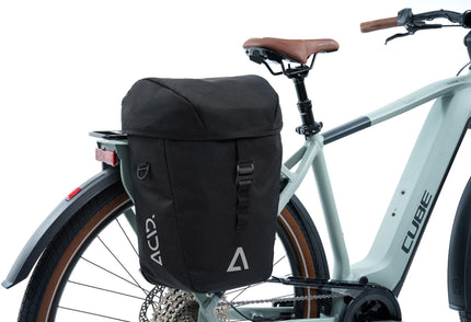 ACID PANNIER BAG CITY 15 SMLINK 2.0 BLACK
