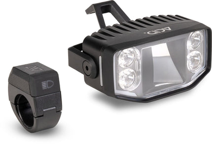 ACID E-BIKE FRONT LIGHT PRO-E 300 WIDE HB X-CONNECT BLACK 