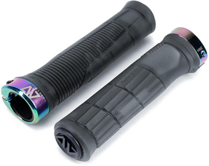 ACID GRIPS ENDURE TRANSLUCENT BLACK / OILSLICK