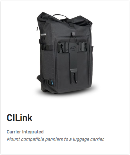 ACID PANNIER BAG PRO 20/2 CILINK BLACK