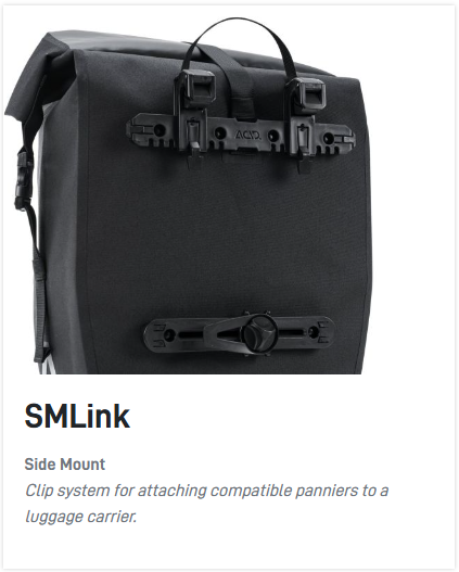 ACID Panniers Travlr Pro 20/2 Flame/Black